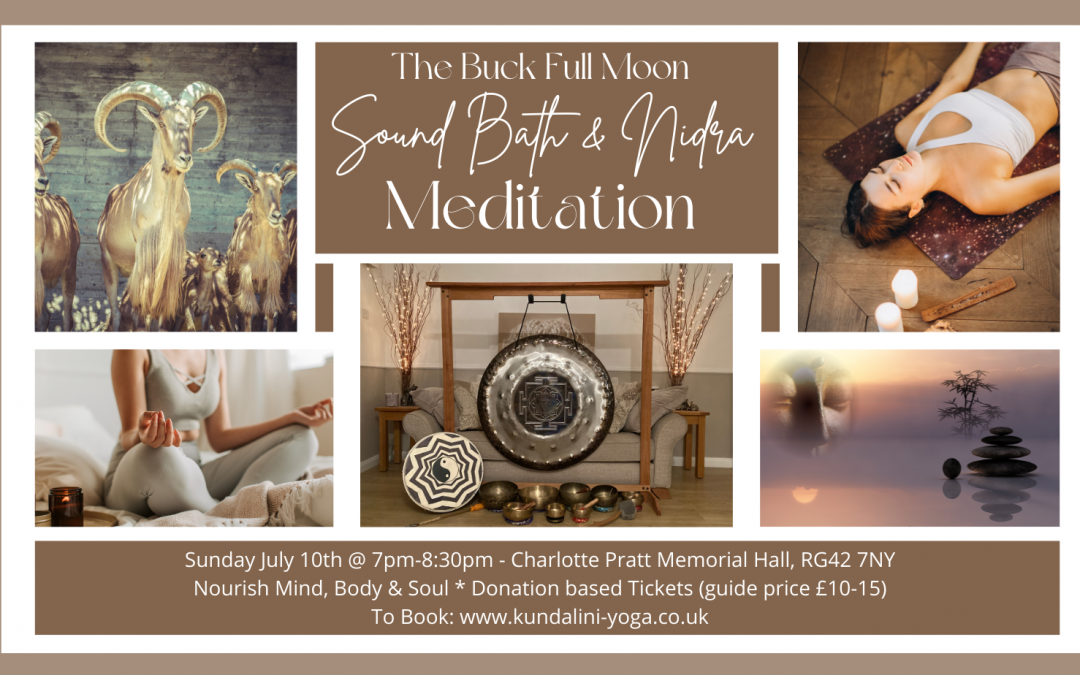 Full Moon Meditation & Sound Bath