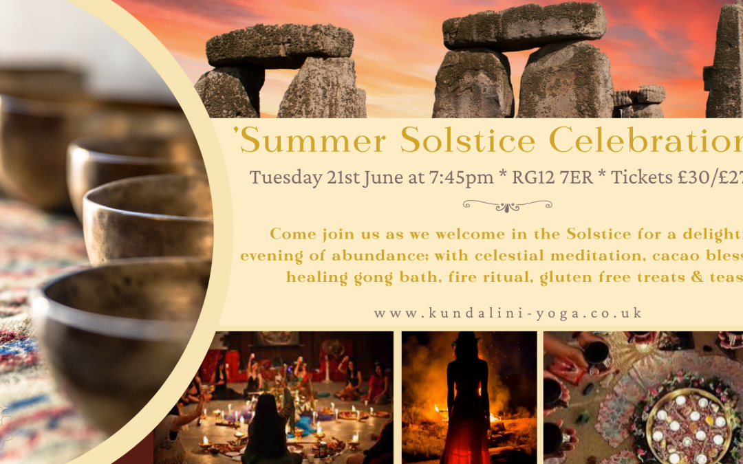 Summer Solstice Celebration; with Gong Bath, Cacao & joyful practices of abundance
