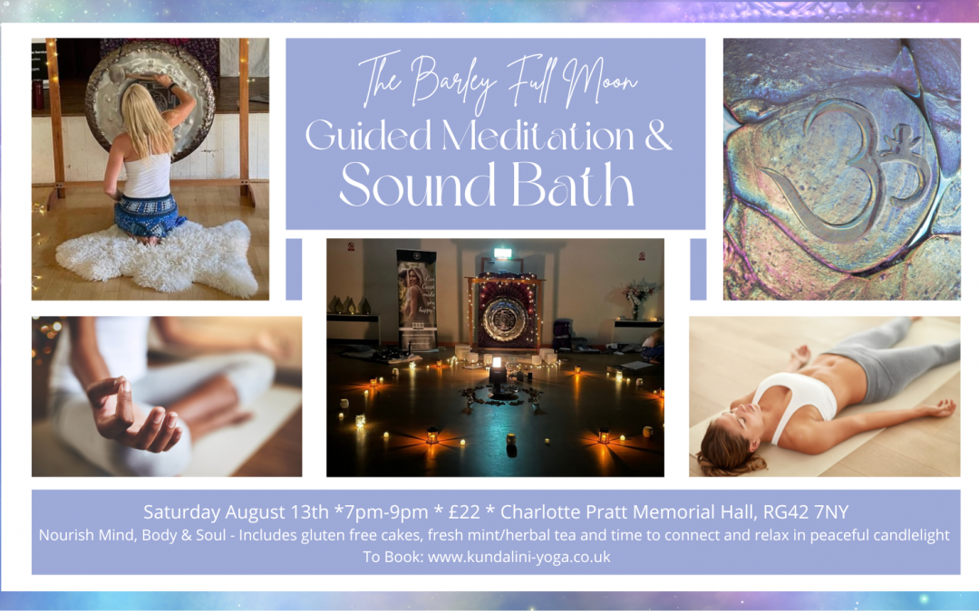 Full Moon Meditation & Soundbath Mini Retreat