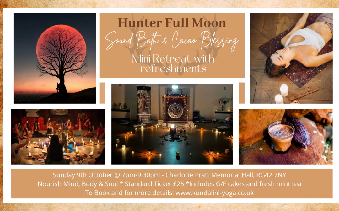 Full Moon Meditation & Sound Bath Mini-retreat