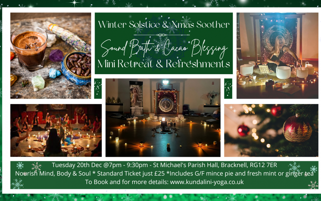 Christmas Soother Soundbath – Winter Solstice celebrations