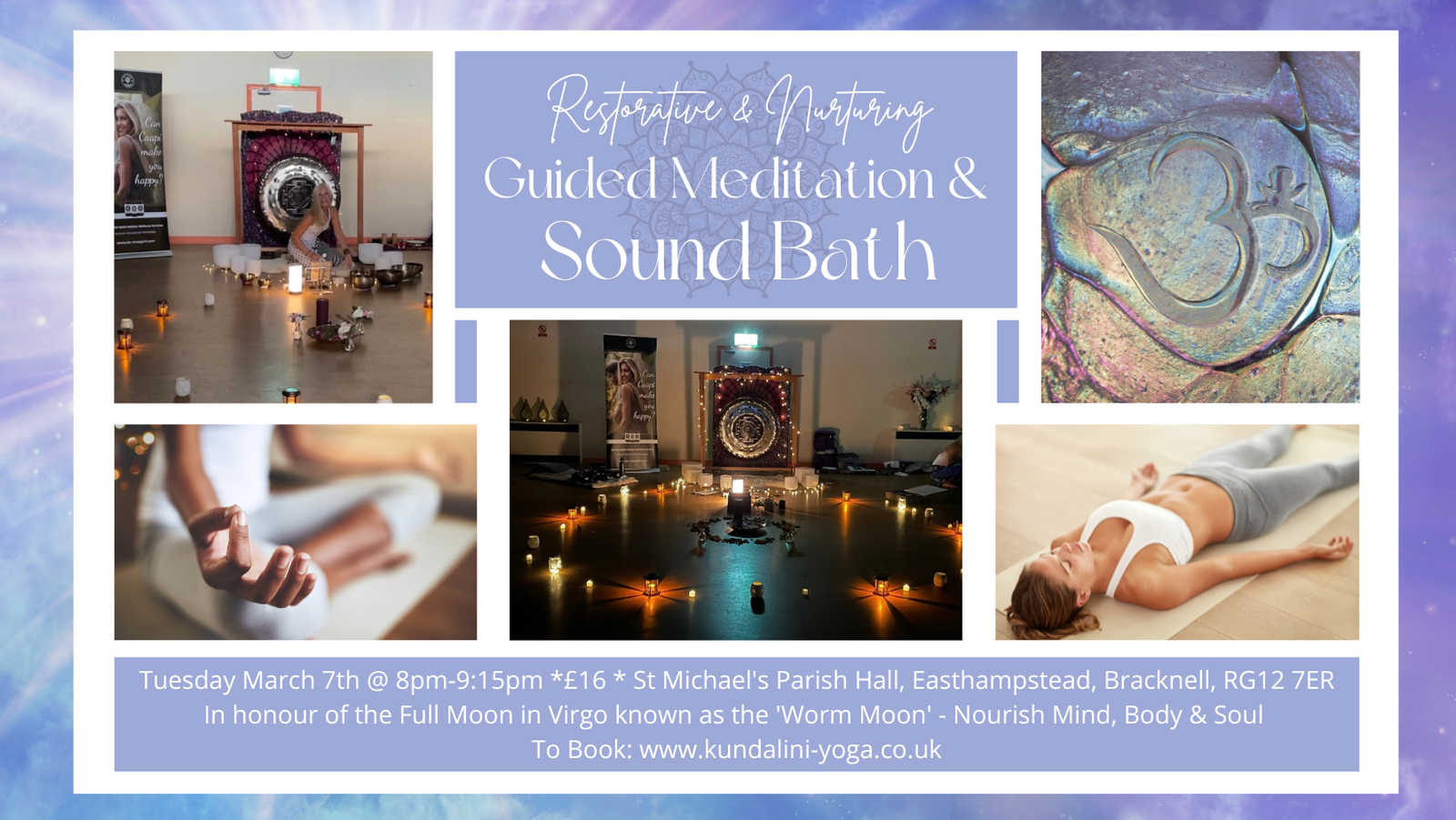 Sound bath & mini retreat in Bracknell