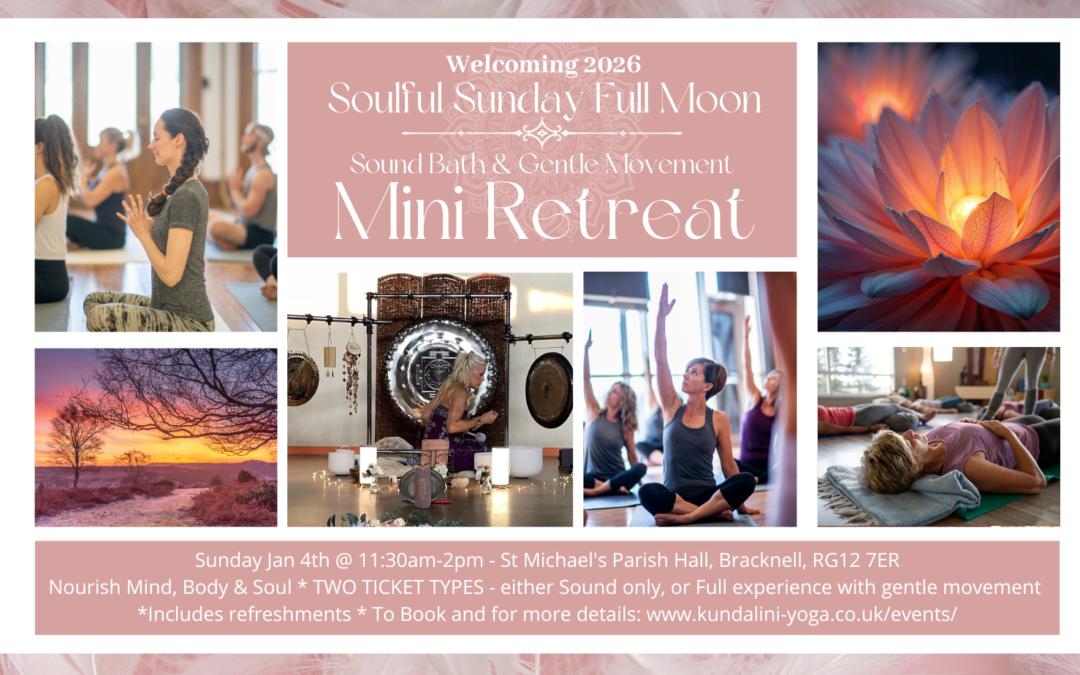 Full Moon in Cancer: ‘New Year’ Gentle Movement & Sacred Sound, Soulful Sunday Retreat