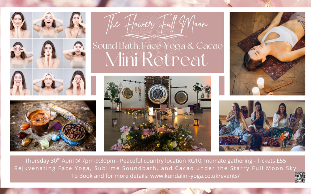 ‘The Glow Retreat’ – a small gathering under the Flower Full Moon