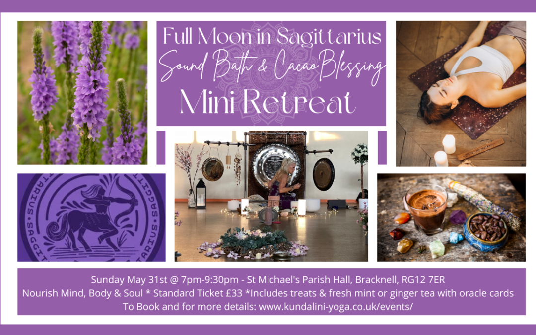 Full Moon Soundbath & Cacao Mini Retreat
