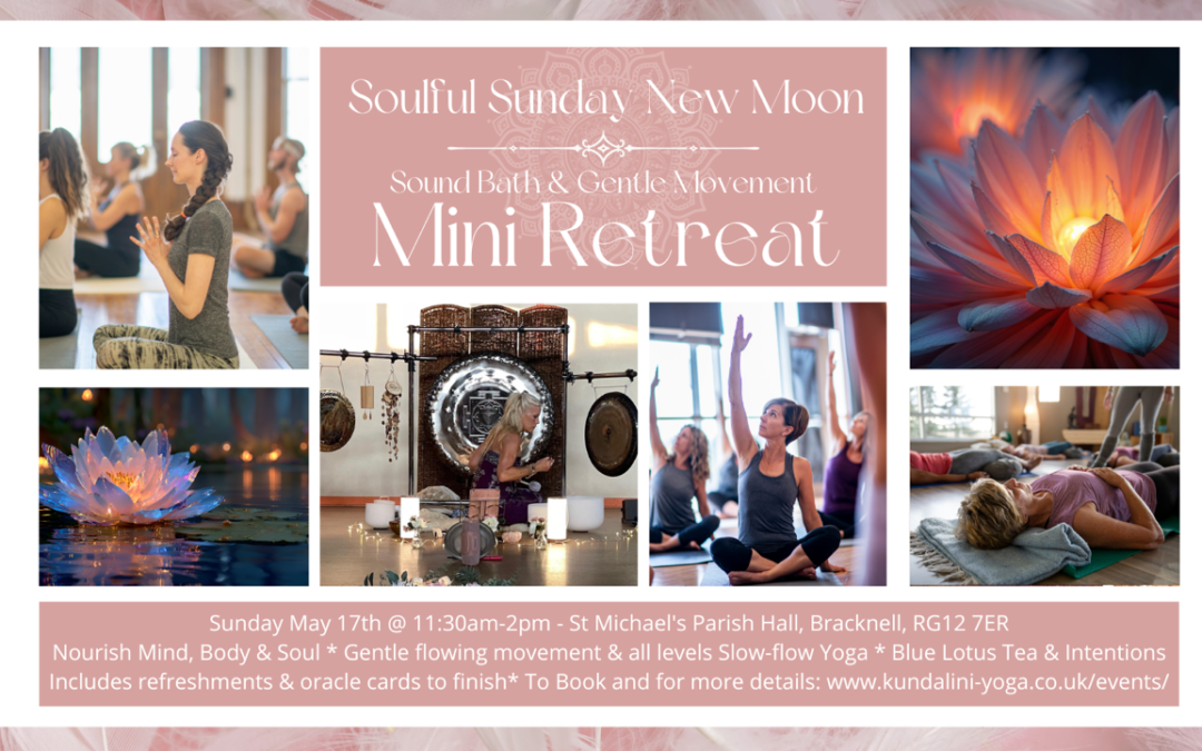 New Moon Soulful Sunday Soundbath & Stretch